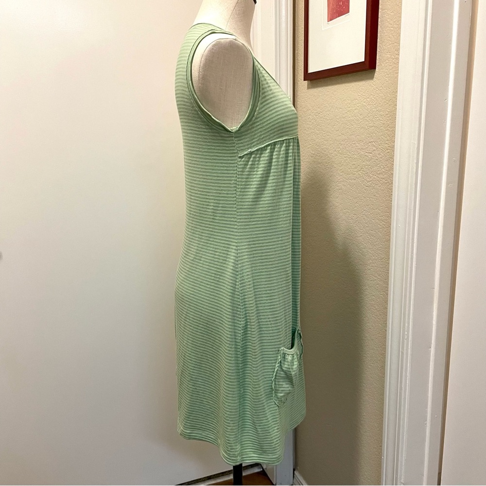 City Lights green striped sundress - Picture 2 of 13